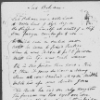 [Loving ballad of] Lord Bateman. Ms. copy in George Cruikshank's, or possibly in Mrs. Cruikshank's, hand