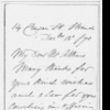 [Speech written for Madame Celeste]. Holograph