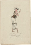 Zelika, Königin von Quito im Ballet die Inkas, getanzt von Mde. Corally