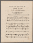 Admired songs from the opera of "Giselle" or the Night dancers