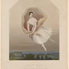 Madlle Cerito in the grand ballet Le lac des fées