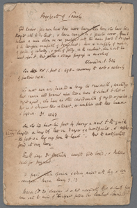 Robert Southey collection of papers