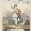 Fanny Cerrito [facsimile signature], salut à la France, La vivandière