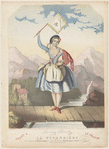 Fanny Cerrito [facsimile signature], salut à la France, La vivandière
