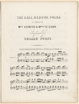 La Redowa polka danced by Madelle Cerito and Monsr. St. Leon