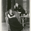 Shirley Booth and Dan Tobin in the stage production Philadelphia Story
