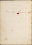 Journal. Rome to Florence, May 24, 1858 - Jun. 7, 1858. 
[Mar.-Oct. 1858: v. 2]

