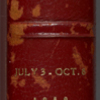 Journal. Florence, Jul. 3, 1858 - Oct. 8, 1858. 
[Mar.-Oct. 1858: v. 4]