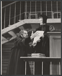 Morris Carnovsky and Katharine Hepburn in the stage production The Merchant of Venice