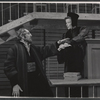 Morris Carnovsky and Katharine Hepburn in the stage production The Merchant of Venice