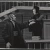 Morris Carnovsky and Katharine Hepburn in the stage production The Merchant of Venice