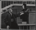 Morris Carnovsky and Katharine Hepburn in the stage production The Merchant of Venice