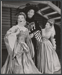 Katharine Hepburn, Lois Nettleton and unidentified in the stage production The Merchant of Venice