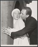 Mariette Hartley and Philip Bosco in the 1960 Central Park production of Measure for Measure