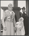 Mark Lenard, Mariette Hartley and Philip Bosco in the 1960 Central Park production of Measure for Measure