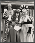 Shepperd Strudwick, Barbara Baxley and Bette Henritze in the 1966 New York Shakespeare Festival production of Measure for Measure
