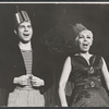 Mike Burstyn and Lillian Lux in the stage production The Megilla of Itzhik Manger