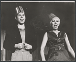 Mike Burstyn and Lillian Lux in the stage production The Megilla of Itzhik Manger