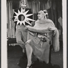Mike Burstyn and Lillian Lux in the stage production The Megilla of Itzhik Manger