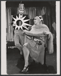 Mike Burstyn and Lillian Lux in the stage production The Megilla of Itzhik Manger