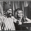 Zisha Gold and Lillian Lux in the stage production The Megilla of Itzhik Manger