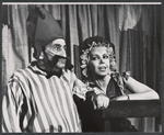 Zisha Gold and Lillian Lux in the stage production The Megilla of Itzhik Manger
