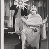 Mike Burstyn and Lillian Lux in the stage production The Megilla of Itzhik Manger
