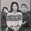 Julie Parrish, Pippa Scott and unidentified [left] in rehearsal for the stage production Memo