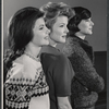 Julie Parrish, Pippa Scott and unidentified in rehearsal for the stage production Memo