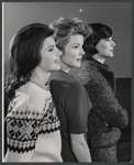 Julie Parrish, Pippa Scott and unidentified in rehearsal for the stage production Memo