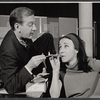 John Heffernan and Olympia Dukakis in the stage production The Memorandum