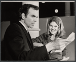 Paul Stevens and Mari Gorman in the stage production The Memorandum