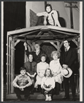 J.J. Jepson, Alice Cannon [front] Travis Hudson, Hal Robinson [left] Jerry Lanning [top] and unidentified others in the stage production Memphis Store-Bought Teeth