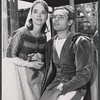 Jane McArthur and Richard Jordan in the 1962 Central Park production of The Merchant of Venice