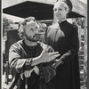 George C. Scott and Nan Martin in the 1962 Central Park production of The Merchant of Venice