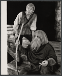 Jerry Dodge and Tom Lacy in the 1967 American Shakespeare Festival production of The Merchant of Venice