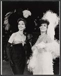 Joan Weldon and Patrice Munsel in the stage production The Merry Widow