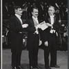 Mischa Auer and unidentified others in the stage production The Merry Widow