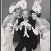 Marian Haraldson, Mischa Auer and Luce Ennis in the stage production The Merry Widow