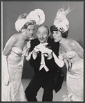 Marian Haraldson, Mischa Auer and Luce Ennis in the stage production The Merry Widow