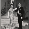 Joan Weldon and Mischa Auer in the stage production The Merry Widow