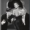 Joseph Leon, Joan Weldon and Mischa Auer in the stage production The Merry Widow