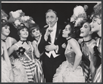 Mischa Auer and ensemble in the stage production The Merry Widow