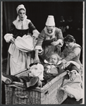 Nancy Marchand, Nancy Wickwire, Larry Gates and Julian Miller in the 1959 American Shakespeare Festival production of The Merry Wives of Windsor