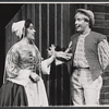 Sada Thompson and unidentified in the 1959 American Shakespeare Festival production of The Merry Wives of Windsor