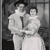 Barbara Barrie and Richard Easton in the 1959 American Shakespeare Festival production of The Merry Wives of Windsor