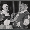 Nancy Marchand and Larry Gates in the 1959 American Shakespeare Festival production of The Merry Wives of Windsor