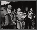 Larry Gates [center] and unidentified others in the 1959 American Shakespeare Festival production of The Merry Wives of Windsor