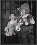 Sada Thompson and Larry Gates in the 1959 American Shakespeare Festival production of The Merry Wives of Windsor