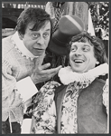 Joseph Bova and unidentified in the 1974 Central Park production of The Merry Wives of Windsor